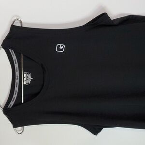 And1 medium black and silver athletic jersey